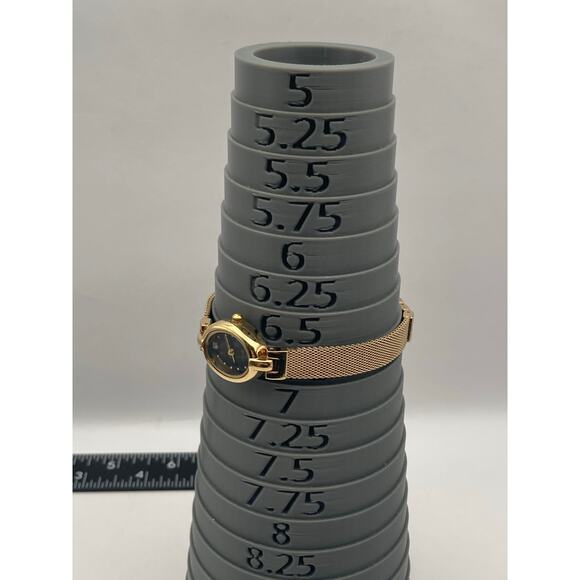 Armitron Diamond Now Women's Quartz Watch 17mm - New Battery -Wrist 6.75 - Picture 9 of 9